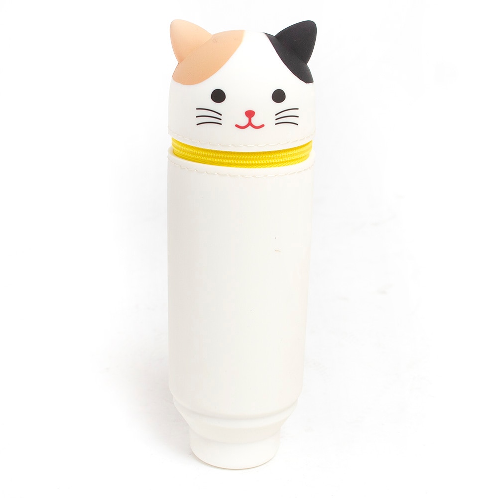 Punilabo, Stand-up, Pencil Case, Calico Cat